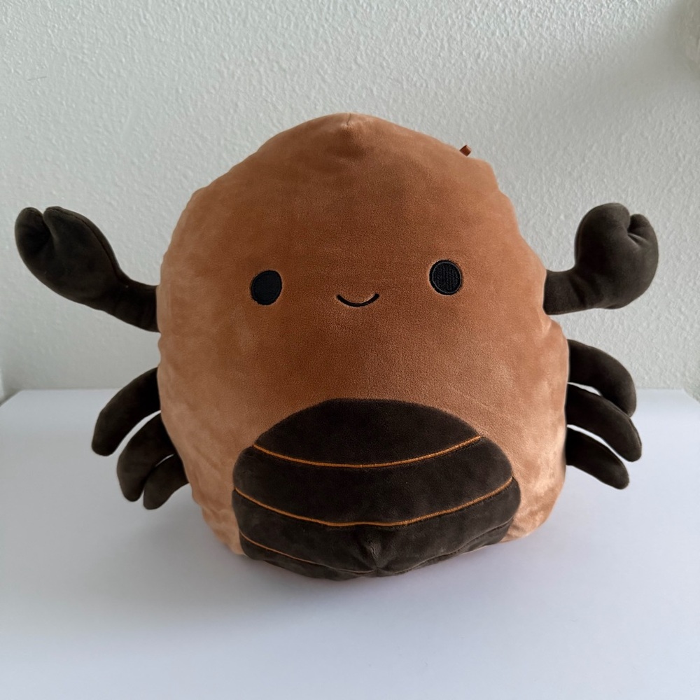 Squishmallows Kellytoy Bolivar the Brown Scorpion‎ 12" Plush Stuffed Animal